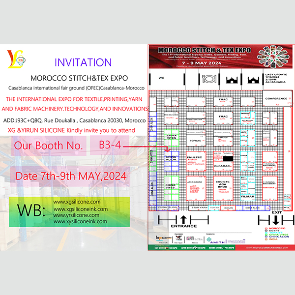 Unveiling Innovation: XG & YIRUN SILICONE Showcase at Morocco OFEC Expo