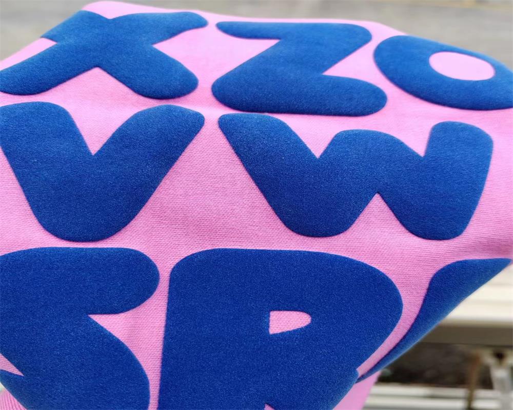 Suede foaming effect